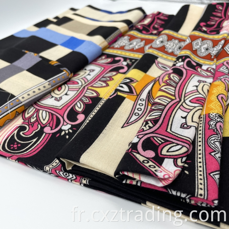 Printed Woven Rayon Textile Jpg